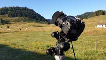 Nikon DSLR mit Objektivheizung