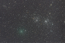 103P/Harley, NGC 884, NGC 869