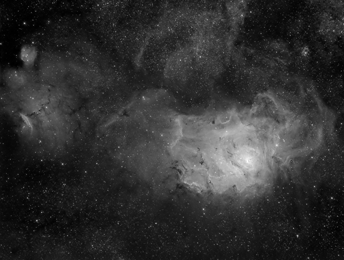 M8, NGC 6559, IC 1275, IC 1274, IC 4684, IC 4685