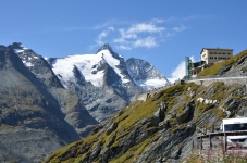 Großglockner von Parkplatz Nr. 1 aus gesehen
