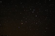 Skorpion an SO-Himmel