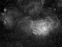 M8, NGC 6559, IC 1275, IC 1274, IC 4684, IC 4685 in Ha